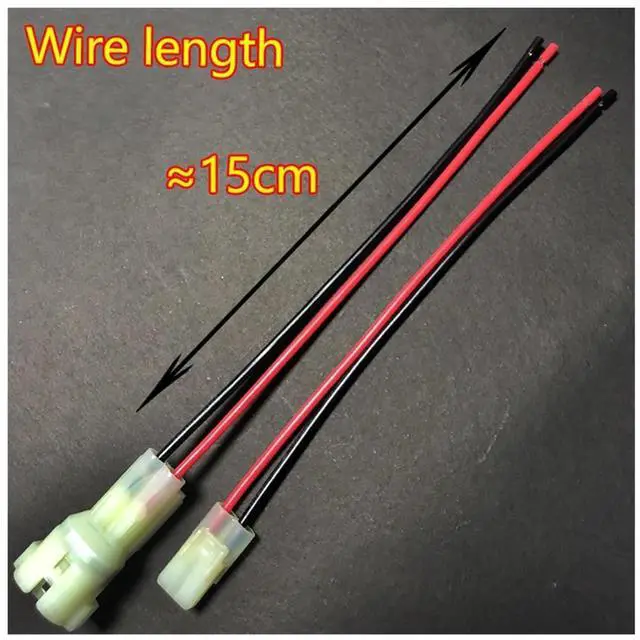 Alt view image 3 of 3 - 7025f-2.2 motorcycle sensor harness plug 3P automobile waterproof connector 4P male and female pair wiring length 15cm(3p strip line,5sets)