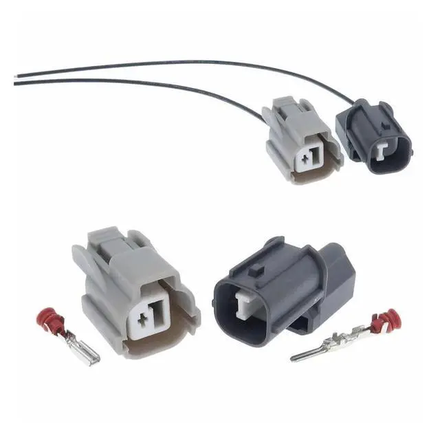 Alt view image 2 of 3 - 1 set 1 pin 6189-0386 6181-0227 Automotive Speaker Wire Automotive Waterproof Connector Terminal Connector(1 Set female)