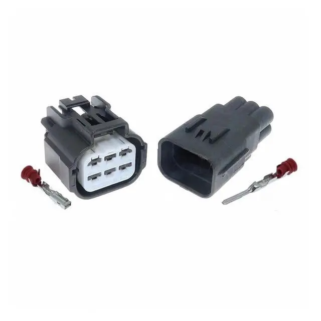 Alt view image 3 of 3 - 1 set 6-pin 6189-7535 6189-7534 Automotive Waterproof Connector Connector(1 Set male)