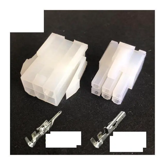 Alt view image 4 of 6 - 5557/5559 automobile harness connector 4.2mm6/8/10/12-24 pin computer power cable male and female terminal double row Plug Kit(8p,10sets)