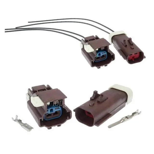 Alt view image 2 of 3 - 1 set 2 pins 54200261 54200275 Automotive Air Regulator Wire Connector Connector(1 Set female)