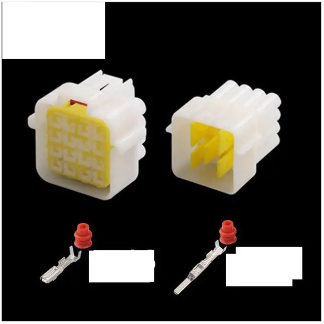 Main image of 7022y-2.3 is applicable to the waterproof connector 1p2p3p4p-16p ignition coil plug terminal sheath of automobile harness(16p,5sets)