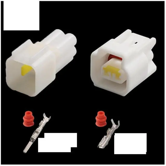 Main image of 7022y-2.3 is applicable to the waterproof connector 1p2p3p4p-16p ignition coil plug terminal sheath of automobile harness(2p,1sets)