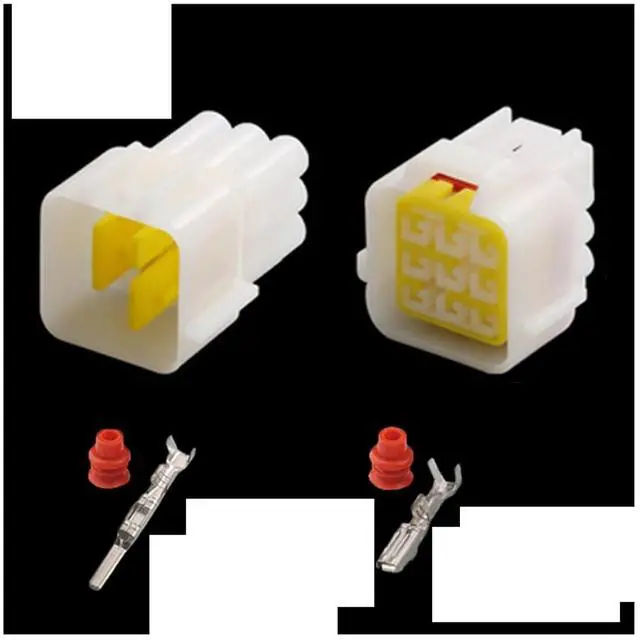 Main image of 7022y-2.3 is applicable to the waterproof connector 1p2p3p4p-16p ignition coil plug terminal sheath of automobile harness(9p,5sets)