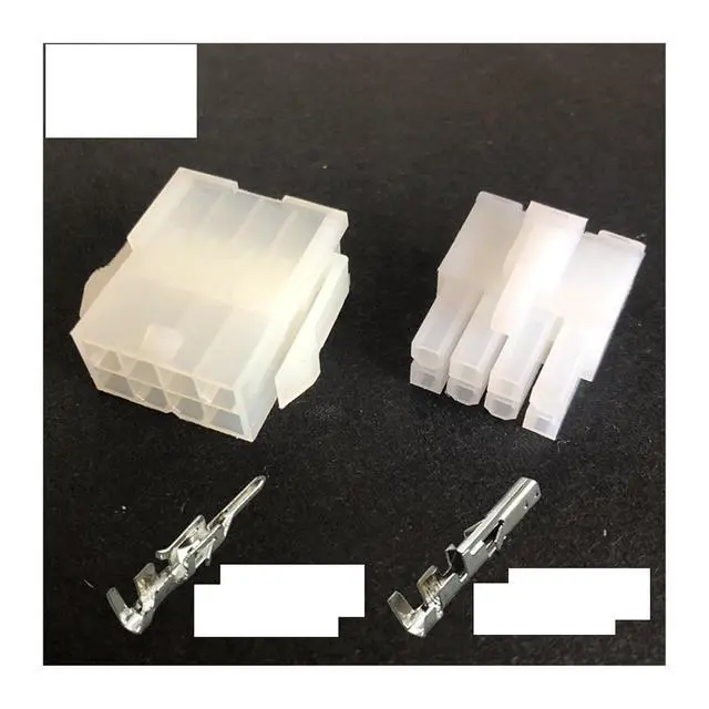 Alt view image 5 of 6 - 5557/5559 automobile harness connector 4.2mm6/8/10/12-24 pin computer power cable male and female terminal double row Plug Kit(8p,10sets)