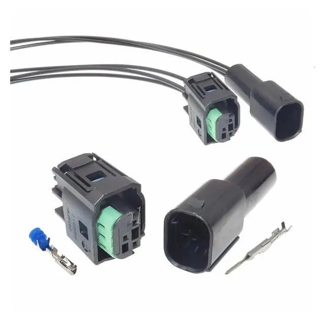 Alt view image 2 of 3 - 1 set 3 pins 1-967642-1 Automotive Force Switch Sensor Harness Auto Parts Automotive Connector(Female 20cm wires)