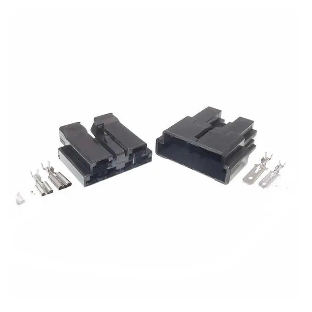Alt view image 2 of 3 - 1 set 6-pin automotive wire socket automotive composite connector(1 Set female)