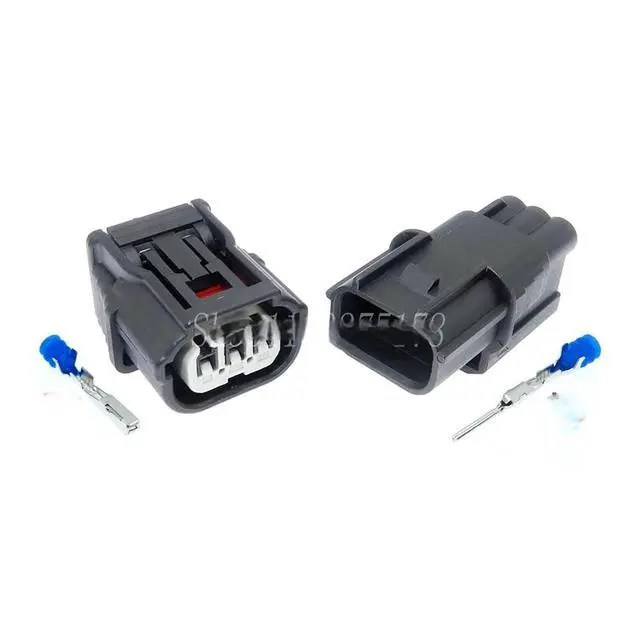 Alt view image 3 of 3 - 1 set 3-pin 6189-7037 6188-4775 Automotive waterproof socket Automotive air intake sensor terminal connector(1 Set female)