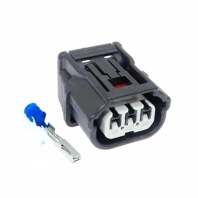 Main image of 1 set 3-pin 6189-7037 6188-4775 Automotive waterproof socket Automotive air intake sensor terminal connector(1 Set female)