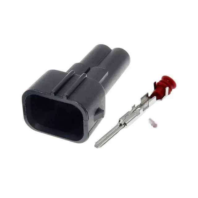 Main image of 1 set 2 pins 6189-0533 1996-2002 Waterproof Automotive NH1 OBD2 Wire Cable Connector(1 Set male)