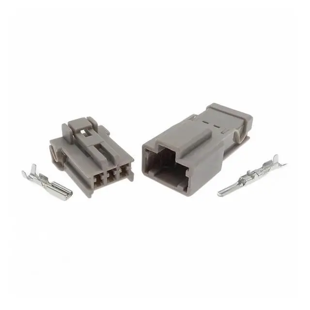 Alt view image 3 of 3 - 1 set 3-pin 6098-0242 6098-0241 Automotive Power Plastic Cable Wire Connector Male and Female(1 Set female)