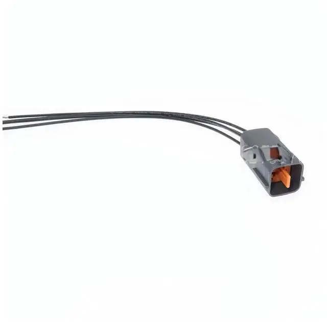 Main image of 1 set 4-pin 6195-0015 6195-0018 Automotive Sensor Cable Connector Waterproof Wire Male or Female(Male 20cm wires)