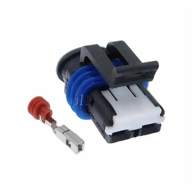 Main image of 1 set 2 pin male and female connector waterproof automotive electrical connector Terminal Connector(1 Set female)