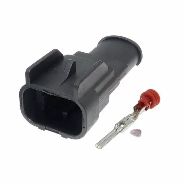 Main image of 1 set 2 pin male and female connector waterproof automotive electrical connector Terminal Connector(1 Set male)