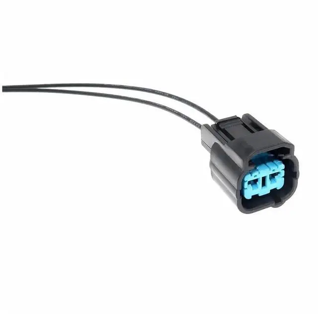 Main image of 1 set 2-pin 6189-0552HD K-Series RV LK Automotive Intake Sensor Socket Accord Fit Civic Odyssey CRV Transmission Connector(Female 20cm wires)