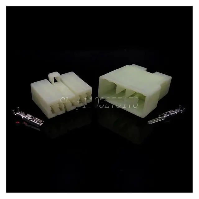 Alt view image 3 of 3 - 1 set 9-pin 172506-1 172496-1 Non-sealed vehicle plugs and sockets with terminals(1 Set male)