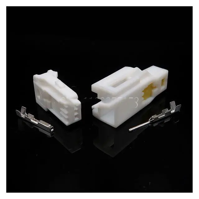 Alt view image 3 of 3 - 1 Set 3 Pin 3A03FW 3A0 3W Automotive Wiring Harness Connector Automotive Male Female Ribbon Terminal Connector(1 Set female)