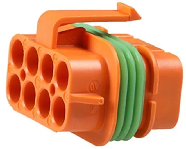 Main image of 1 Set i 8 Pin 32006-TP2 2.8mm Connector Plastic Housing Plug Electric Wiring Harness Cable Multiple Slots Forms(Color:8p Female-06)