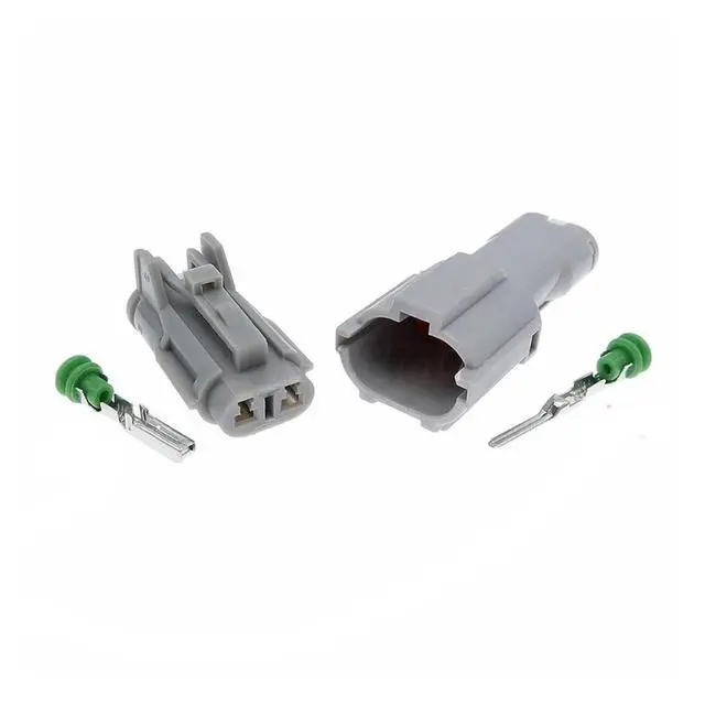 Alt view image 3 of 3 - 1 set 2 pins 7222-1424-30 7123-1424-40 MG640322-4 MG610320-4 Automotive DRL Wire Automotive Waterproofing Connector(Female 20cm wires)