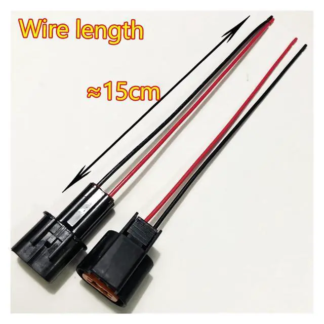 Alt view image 3 of 6 - 7023a-2.2 waterproof plug of automobile fog lamp 4/6 / 8/10 / 12 pin ABS sensor harness sealed connector wire length 15cm(6p strip line,1sets)