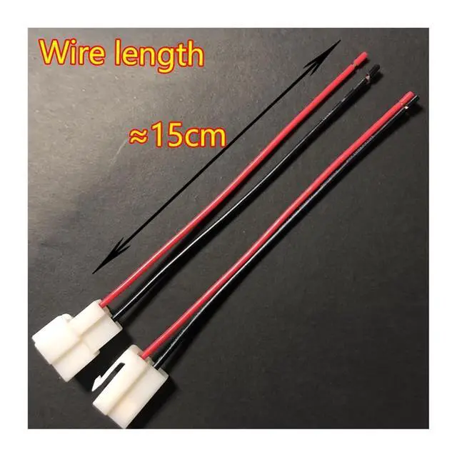 Alt view image 3 of 3 - 6.3mm 2/3 / 4/6 / 8/9-pin motorcycle harness connector automobile wire male and female plug socket kit wire length 15cm(4p strip line,5sets)