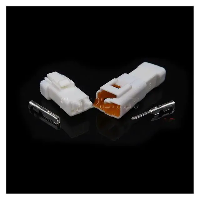 Alt view image 3 of 3 - 1 set 3-pin 03R-JWPF-VSLE-S 03T-JWPF-VSLE-S automotive car waterproof cable connector(Male 20cm wires)