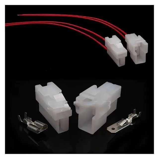 Alt view image 2 of 3 - 1 set 2 pins 7123-2228 7122-2128 male and female automotive wires automotive connector harness connector(1 Set male)