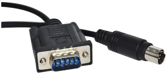 Main image of RS422 Interface DB9 D-SUB 9PIN to MINI DIN 8P MD8 Male Operating Unit Connect to MITS~BISHI Electric PLC 6XV1440-2P Cable(5M,DB9 M to MD8)