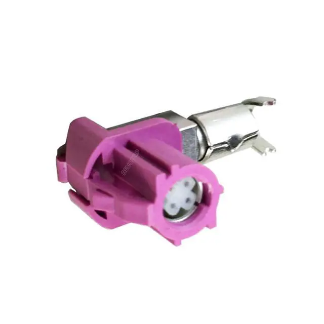 Alt view image 5 of 6 - 1PCS 4 Pin Code A/B/C/D/G/H/J/K/Z HSD LVDS Connector Right Angle Female Jack Crimp Assembly for Dacar 535 4 Core Coaxial Cable (Color : HSD Code J F90)
