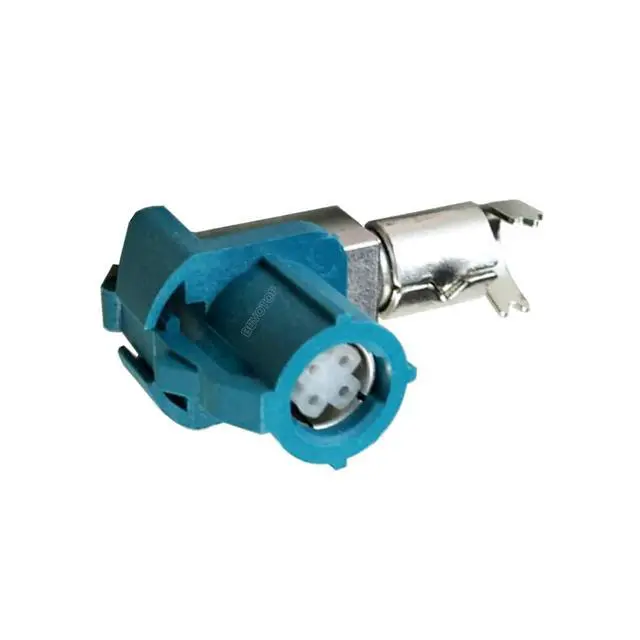 Alt view image 6 of 6 - 1PCS 4 Pin Code A/B/C/D/G/H/J/K/Z HSD LVDS Connector Right Angle Female Jack Crimp Assembly for Dacar 535 4 Core Coaxial Cable (Color : HSD Code J F90)