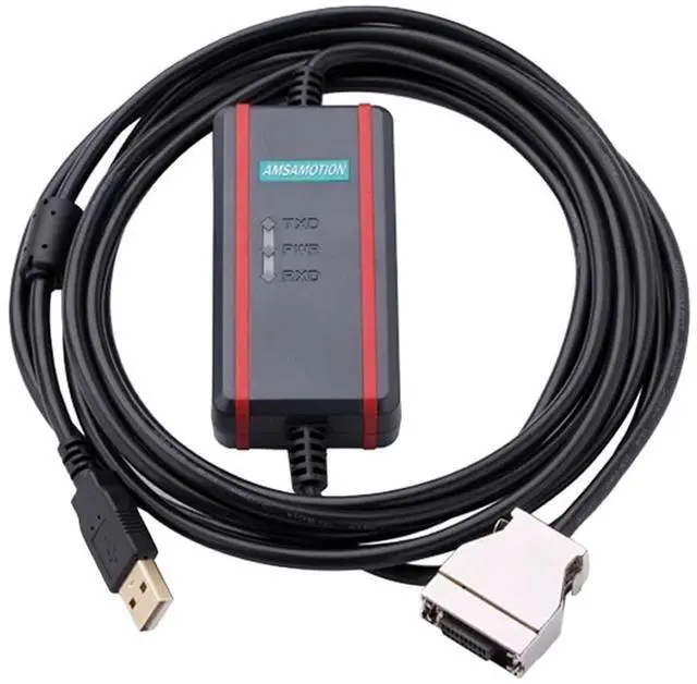 Main image of CQM1-CIF02 Series Programming Cable RS232 Adapter Compatible with Om-Ron CPM1A/2A CPM1AH C200HS/C200HX/HG/HE PLC (Color : USB Cable, Size : 2.5m)