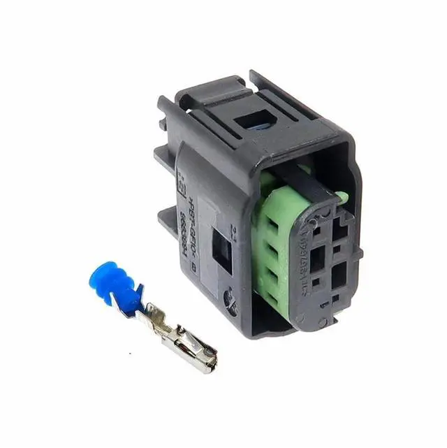 Main image of 1 set 4-pin 1-967640-1 8E0 971 934 968399-1 LPG Converter Automotive Wiring Harness Automotive Rearview Camera with Terminal Connector(1 Set female)