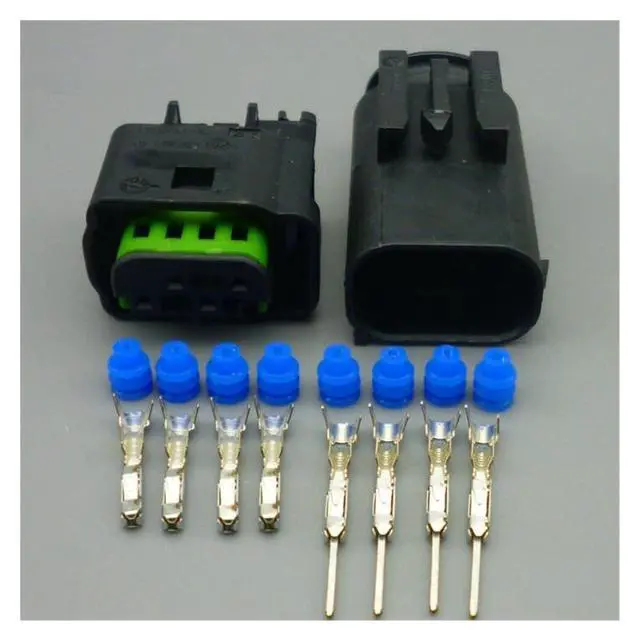Alt view image 2 of 7 - 1-967640-1 8E0 971 934 968399-1 Car LPG Converter Automotive Wire Connector Auto Sealed Plug(2sets female)