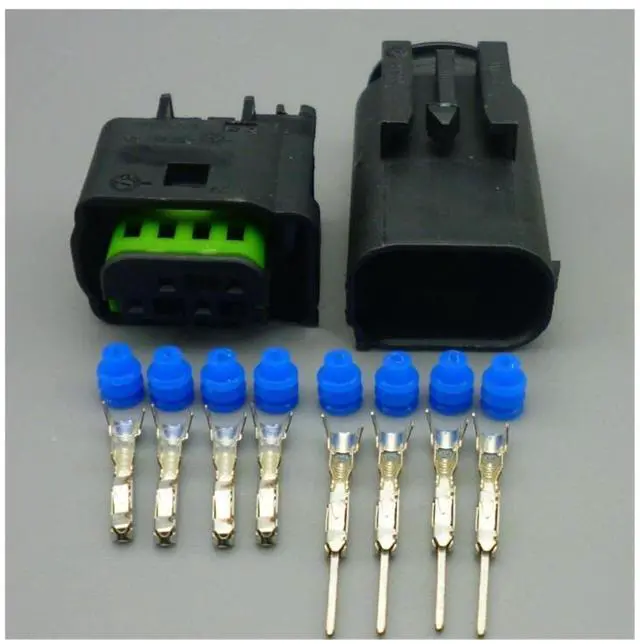 Main image of 1-967640-1 8E0 971 934 968399-1 Car LPG Converter Automotive Wire Connector Auto Sealed Plug(2sets female male)