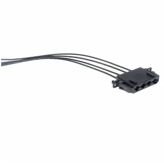Main image of 1 set 4-pin 1J097275 4 Automotive Blower Resistor Plug Connector A4 A6 Q5 1J0 972 754 Terminal Connector(Female 20cm wires)
