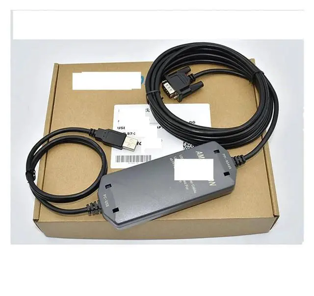 Alt view image 2 of 5 - RS232 PPI Cable PC-RS232 PPI-RS485 Isolated for S7-200 PLC Programming Cable 6ES7901-3CB30-0XA0 Support WIN7/XP(PC-PPI Isolation)