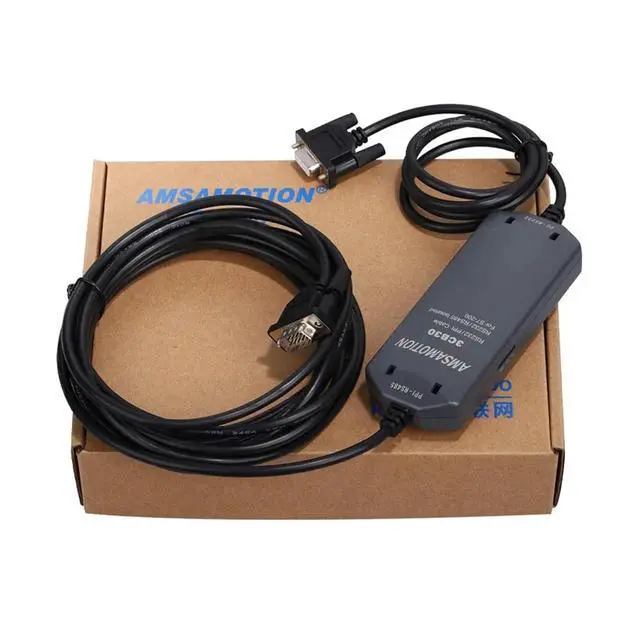 Alt view image 3 of 5 - RS232 PPI Cable PC-RS232 PPI-RS485 Isolated for S7-200 PLC Programming Cable 6ES7901-3CB30-0XA0 Support WIN7/XP(PC-PPI Isolation)