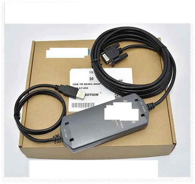 Main image of RS232 PPI Cable PC-RS232 PPI-RS485 Isolated for S7-200 PLC Programming Cable 6ES7901-3CB30-0XA0 Support WIN7/XP(USB-PPI (USB Port))