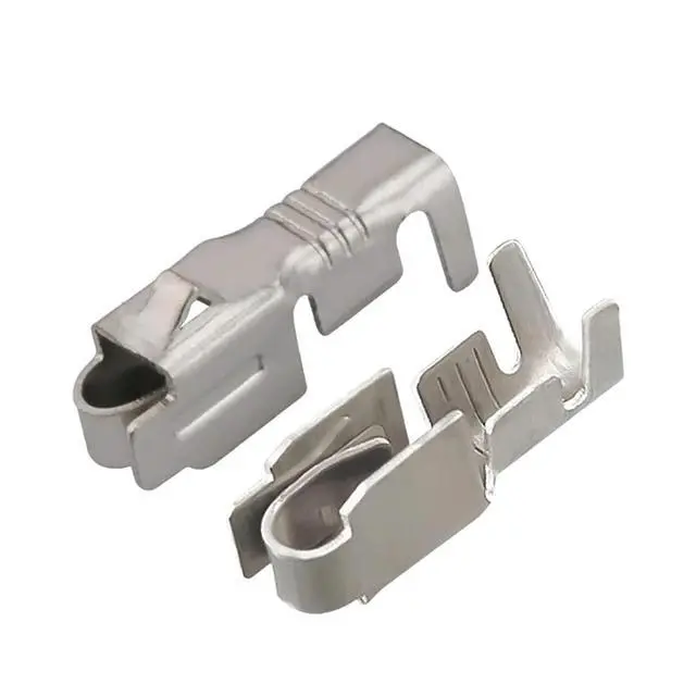 Alt view image 2 of 3 - 20/50/100/200 Pcs G263 Brass Tinned Car Fuse Holder Terminal Fuse Box Female Terminals Crimp Wiring Connector Pins H62 BX2152-2(Color:Beige,Size:50 pcs)