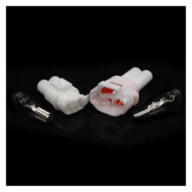 Alt view image 3 of 3 - 1 set 2 pins 6187-2171 6180-2181 Automotive Harness Waterproof Automotive Wire Connector with 15cm Wire Connector(1 Set female)
