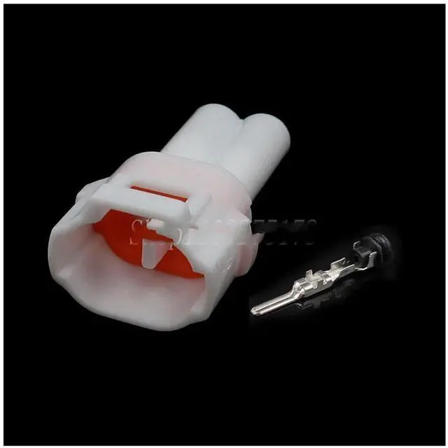 Main image of 1 set 2 pins 6187-2171 6180-2181 Automotive Harness Waterproof Automotive Wire Connector with 15cm Wire Connector(1 Set male)