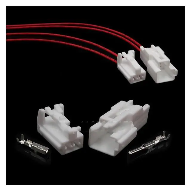 Alt view image 2 of 3 - 1 set 2-pin 7282-1020 Car reverse cable Car ABS sensor cable connector(1 Set male)