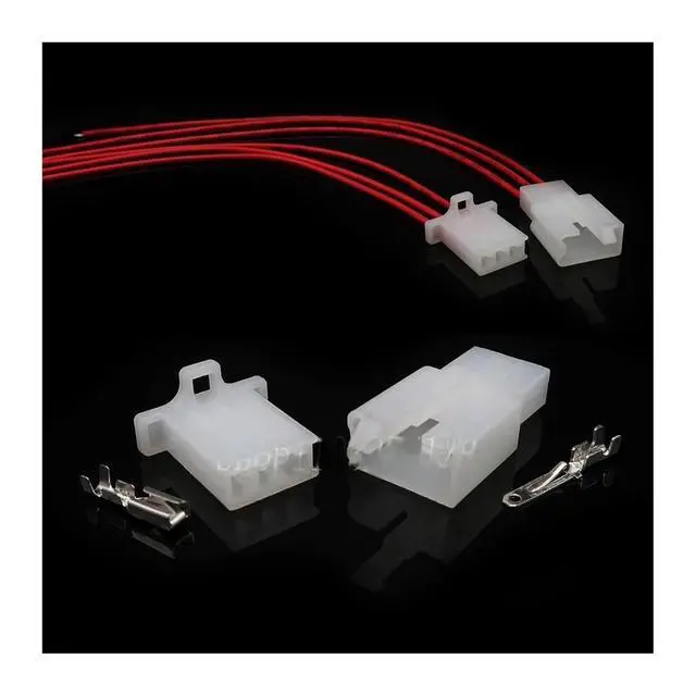 Alt view image 2 of 2 - 1 set of 3-pin 6030-3991 6040-3111 automotive plastic housing harness automotive connector(1 Set male)