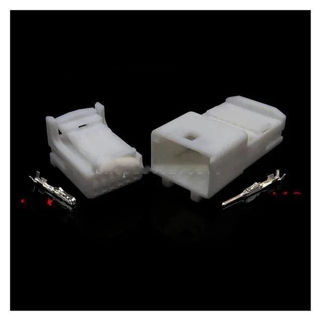 Alt view image 3 of 3 - 1 set of 12-pin 1318774-1 1473407-1 1318772-1 car navigation audio cable car harness connector(1 Set female)