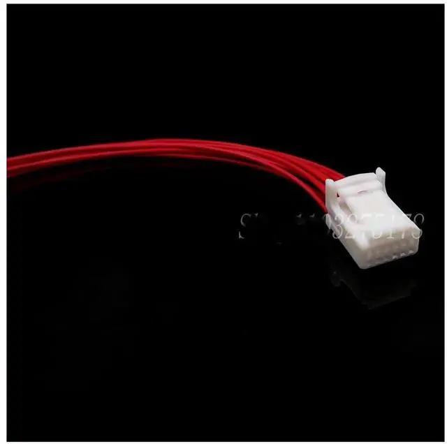 Main image of 1 set of 12-pin 1318774-1 1473407-1 1318772-1 car navigation audio cable car harness connector(Female 20cm wires)