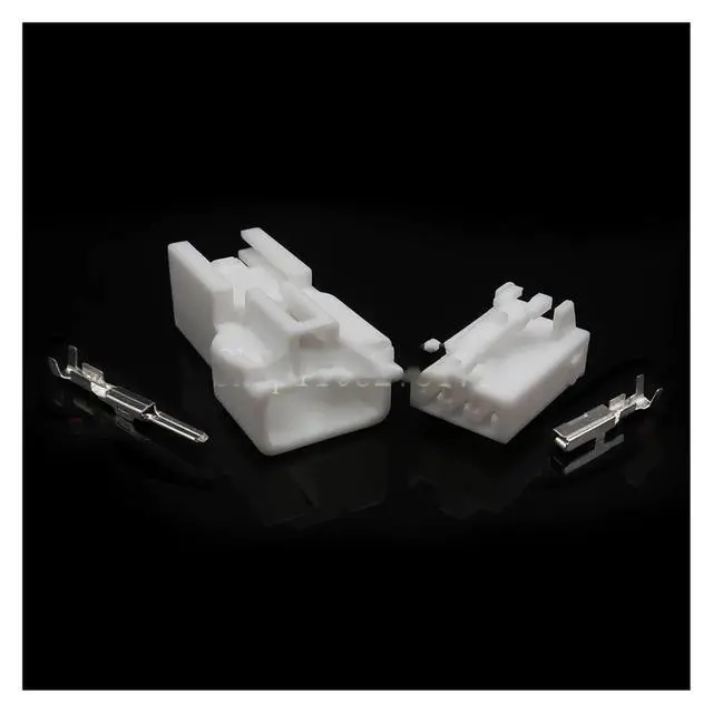 Alt view image 3 of 3 - 1 set of 3-pin 7282-1030 6520-0577 Sumitomo Automotive Harness MG641035 Electroplastic Cable Connector(Female 20cm wires)