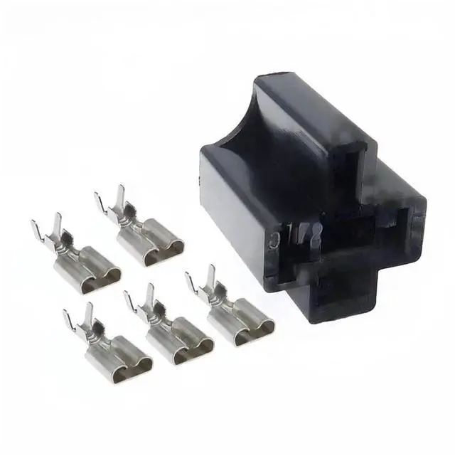 Main image of 1 set 5-pin Relay Block Relay Connector AMP Automotive Wiring Connector with Terminals(1 Set female)