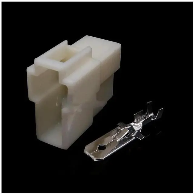 Main image of 1 set 2-pin 7.8mm male/female connector automotive wiring harness with automotive terminal connectors(1 Set male)