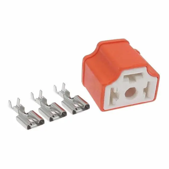 Main image of 1 Set 3-Pin H4 Automotive Connector Car Bracket with 7.8mm Wire Automotive Wire Cable High Current Bulb Terminal Connector(1 Set female)