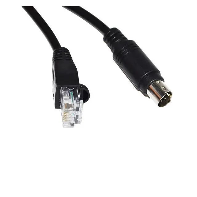 Alt view image 3 of 3 - MINI 8 DIN to RJ45 Adapter Converter ASD-CNU0A08-DVP PLC Cable for DE~TA Communication KABLE(3m)